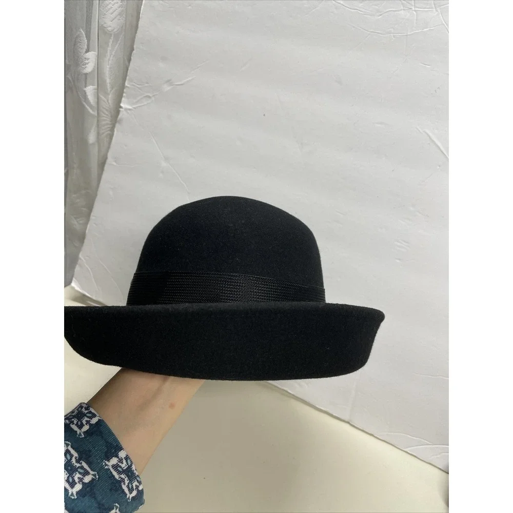 Mr John Signature Series Womens 100% Wool/Laine Brim Felt Hat Size 22,3/4